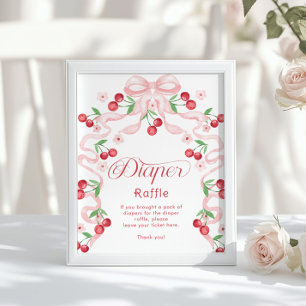 Affiche tombole de la couche de cerisier Roble rose arc Wh