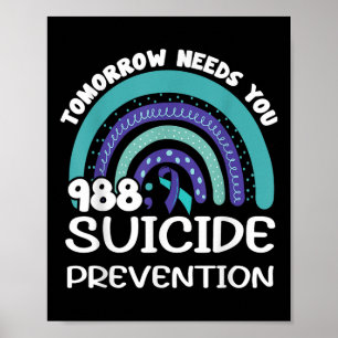 Affiche Tomorrow Needs You Rainbow Prix de prévention du s