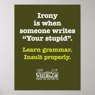 Affiche "Ton imbécile"