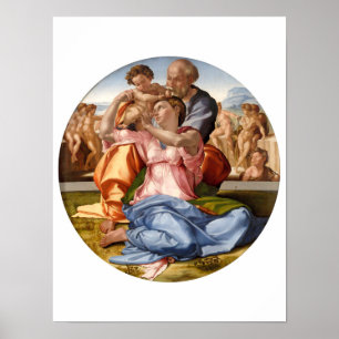 Affiche Tondo Doni - Michelangelo Buonarotti