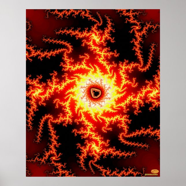 Affiche Tongues de feu (Devant)