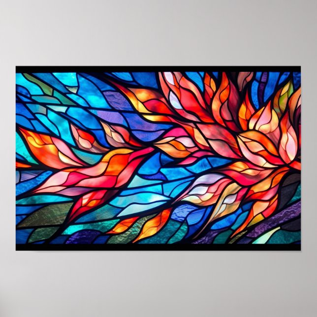 Affiche Tongues of Fire (Devant)