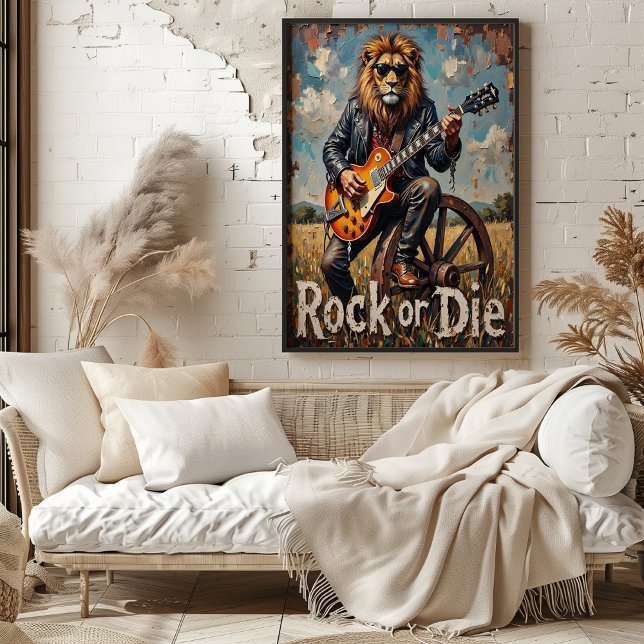 Affiche Tonnerre roulant : Solo du lion (Créateur téléchargé)