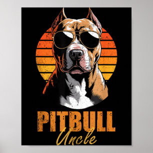 Affiche Tonton Tbull Rétro Drôle Vintage Amoureux des Chie