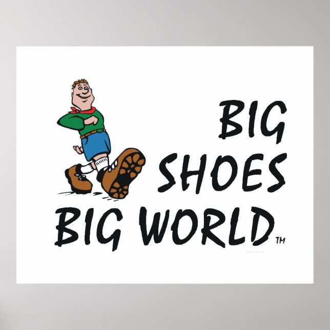 Affiche TOP Big Shoes Big World (Devant)
