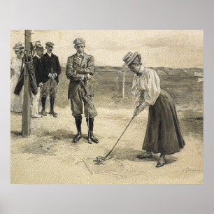 Affiche TOP Golf Girl