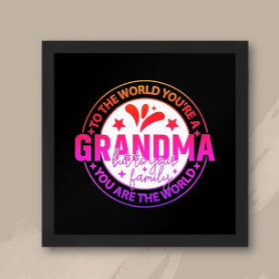 Affiche Top Pick ! Grandma cadeau spécial