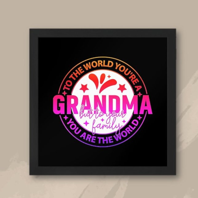 Affiche Top Pick ! Grandma cadeau spécial (Créateur téléchargé)