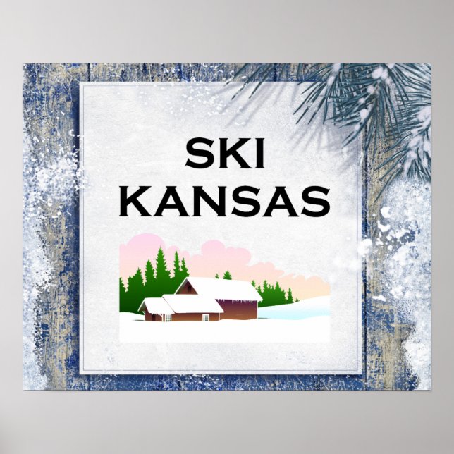 Affiche TOP Ski Kansas (Devant)