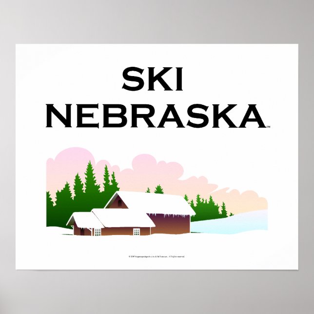 Affiche TOP Ski Nebraska (Devant)