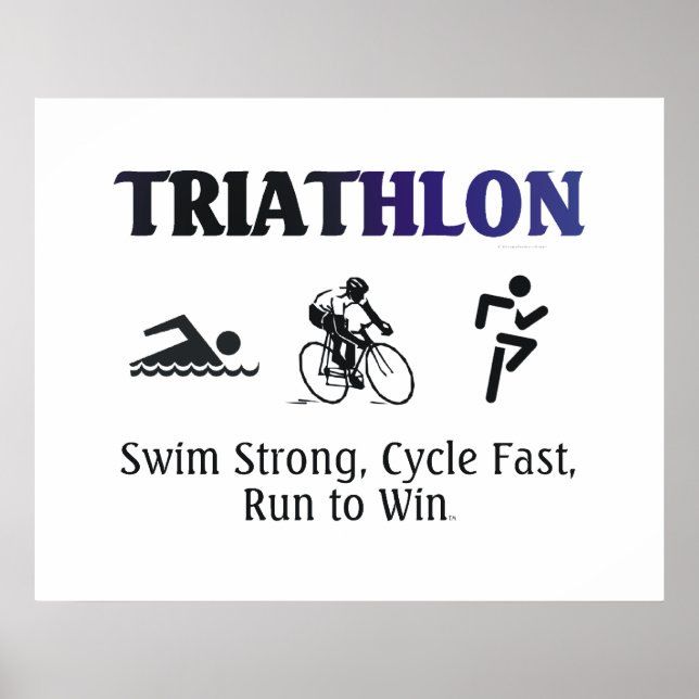 Affiche TOP Triathlon (Devant)