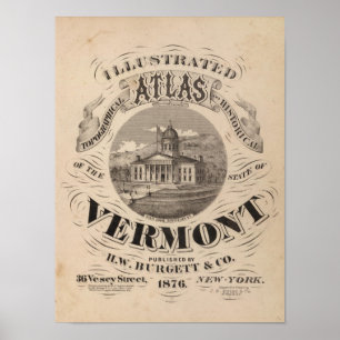 Affiche Topographical atlas