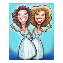 Toppers de gâteau Mariage lesbien