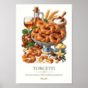 Affiche Torcetti – Vintage Italian Dessert
