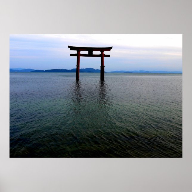 Affiche Tori japonais flottant (Devant)