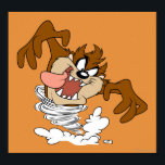 Affiche Tornade à bulles TAZ™<br><div class="desc">LOONEY TUNES™ | Découvrez cette oeuvre TAZ™ Whirling Tornado ! Cliquez sur le bouton personnaliser pour commencer à personnaliser votre propre marchandise LOONEY TUNES™ !</div>