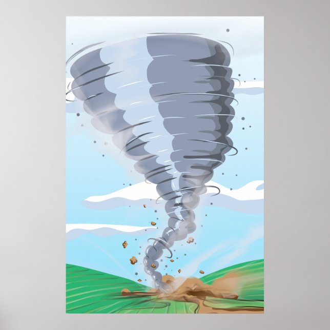 Affiche Tornade Twister (Devant)