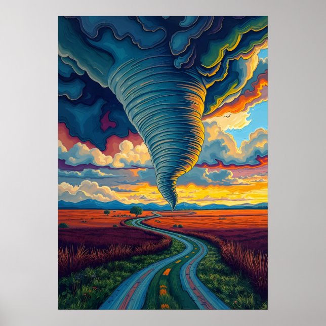 Affiche Tornado Alley - Le pouvoir de la tempête (Devant)
