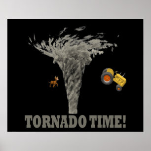 AFFICHE TORNADO TIME
