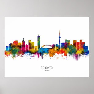 Affiche Toronto Skyline