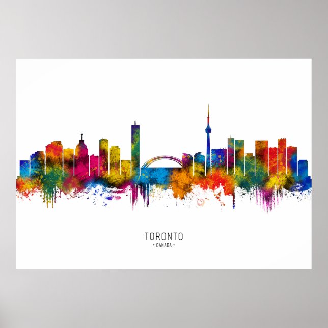 Affiche Toronto Skyline (Devant)