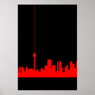 Affiche Toronto Skyline