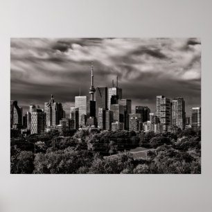 Affiche Toronto Skyline De Riverdale Park No 4