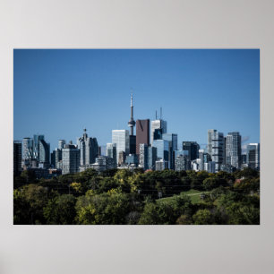 Affiche Toronto Skyline De Riverdale Park No 8 Color