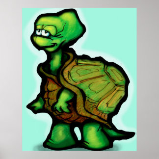 Affiche Tortue