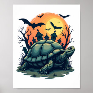 Affiche Tortue Coquille de Cris