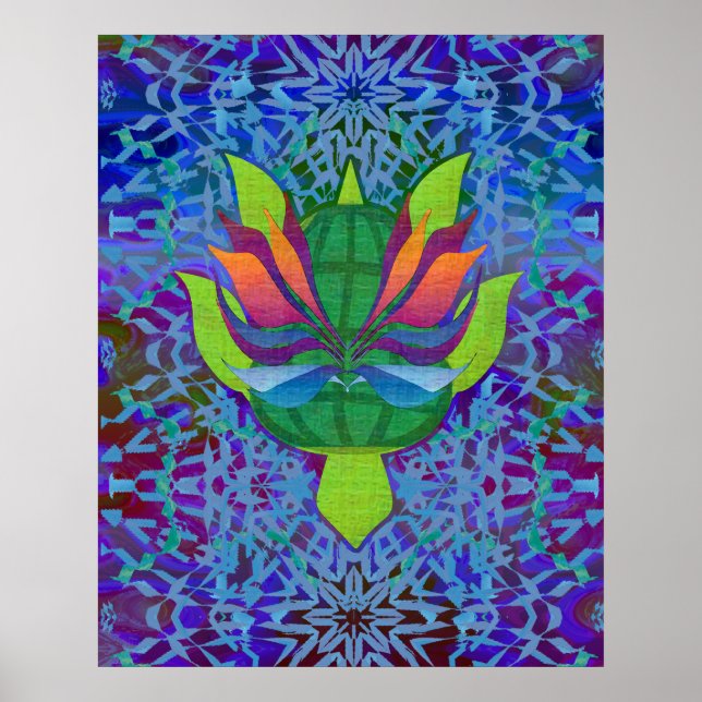 Affiche Tortue volante (Devant)