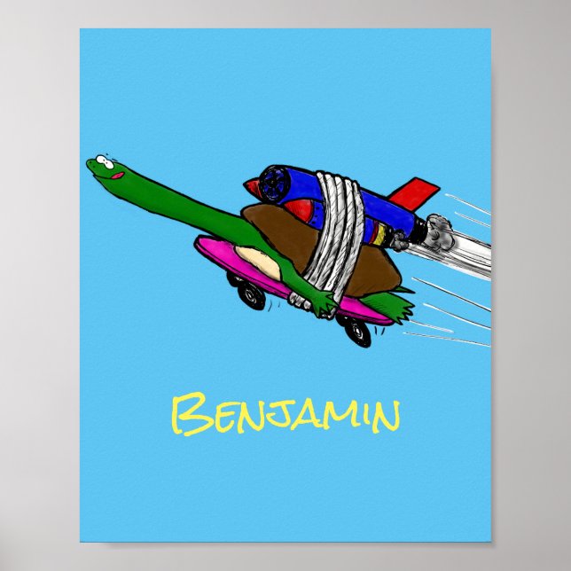 Affiche Tortue volante (Devant)