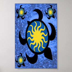 Affiche Tortues de Sun
