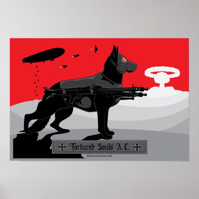 Affiche "Tortured Souls A.C." GSD (Devant)