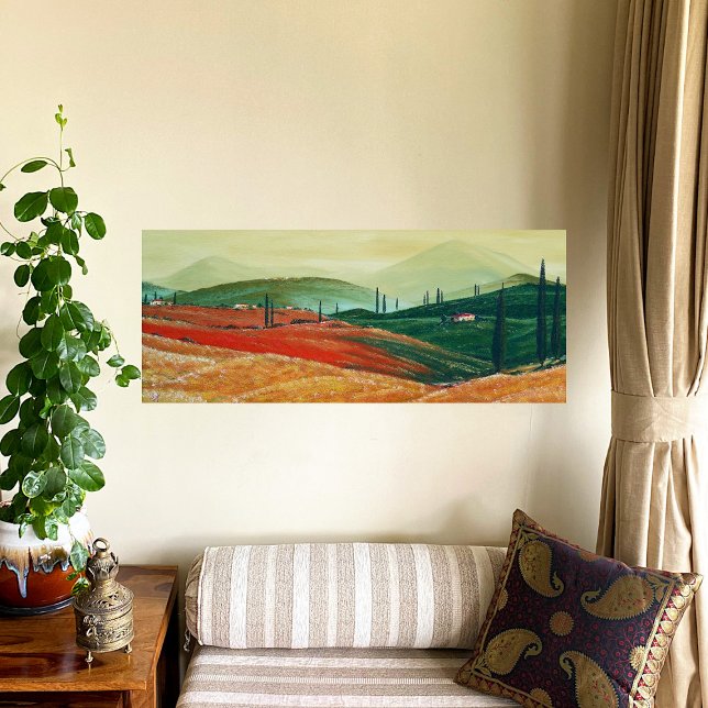 Affiche Toscane (Créateur téléchargé)