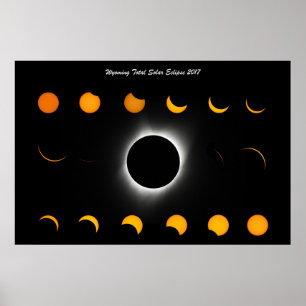 Affiche Total de l'affiche Solar Eclipse 2017