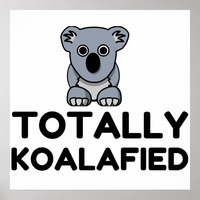 Affiche Totalement Koalafié (Devant)