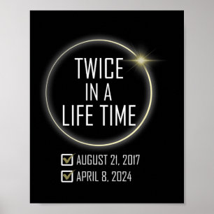 Affiche Totalité 04 08 24 Total Éclipse Solaire 2024 7