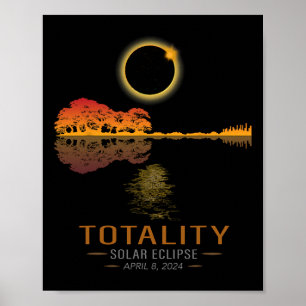Affiche Totalité Printemps 4 08 24 Total Solaire Eclipse G