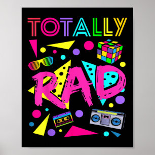 Affiche Totally Rad 1980