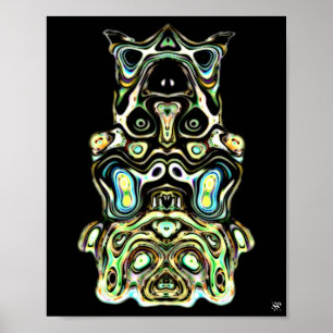Affiche Totem 5 monstre
