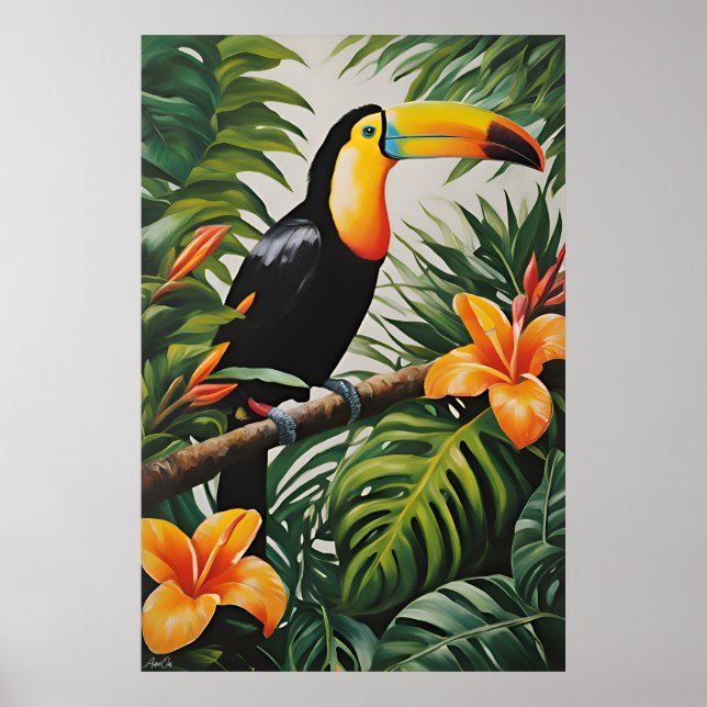 Affiche | Toucan | Art (Devant)