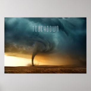 Affiche Touchdown de tornade