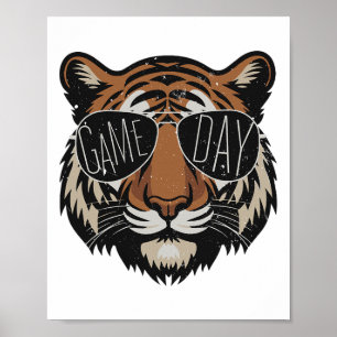 Affiche Touchdown Match de Football Américain Jour de Than