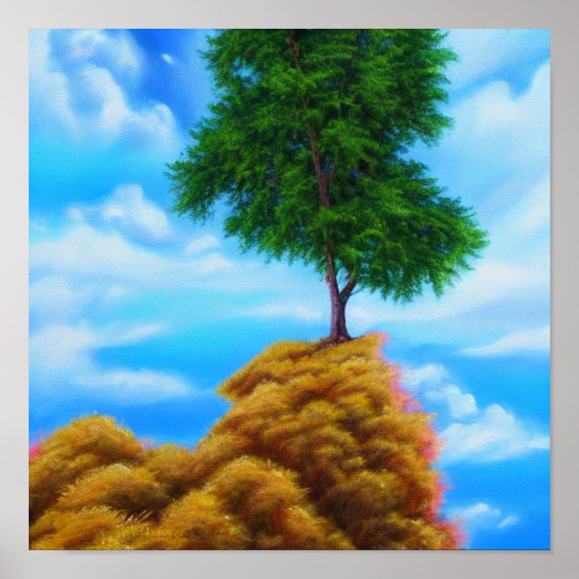 Affiche Toucher l'affiche des nuages (Devant)