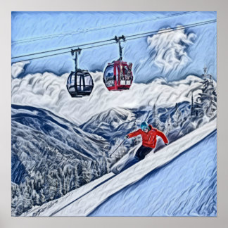 Affiche Toucher les pistes
