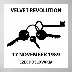 Affiche Touches de clés - symbole de la révolution de velo