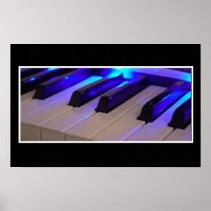 Affiche Touches de piano