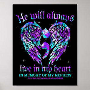 Affiche Toujours Dans Mon Coeur Ma Prévention Du Suicide N