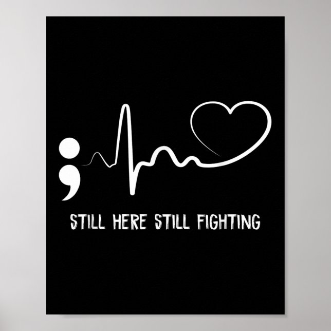 Affiche Toujours Ici Lutter Contre Le Suicide Cardiaque Pr (Devant)
